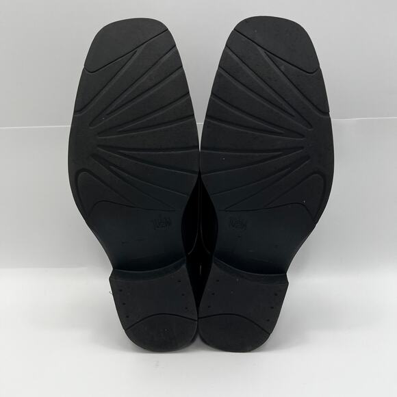 Jean Yves Stanford Brown Upper Square Toe Derby Mens 10.5M Dress Shoes* - Picture 7 of 8